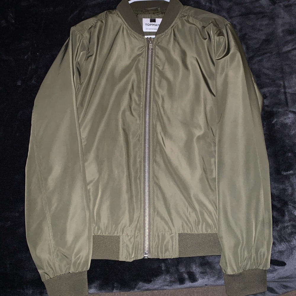 Army green Topman Bomber Jacket